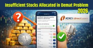 Insufficient Stocks Allocated in Demat Problem